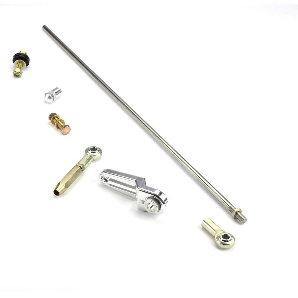 BILLET ADJUSTABLE COLUMN SHIFT LINKAGE KIT GM 6L80E