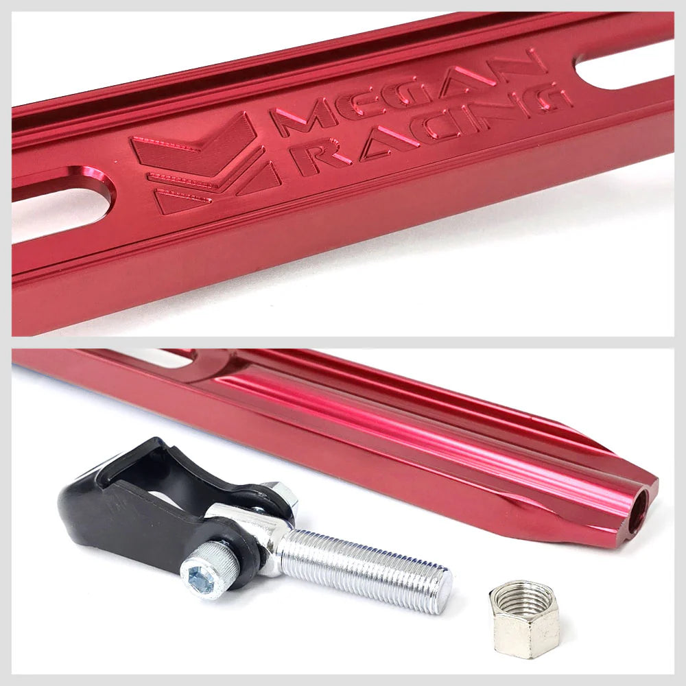 MEGAN TIE BAR ECLIPSE 95-99 REAR LOWER RED 3 LBs