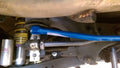 Megan Strut Bar Subaru WRX 08-12 Rear Lower Red