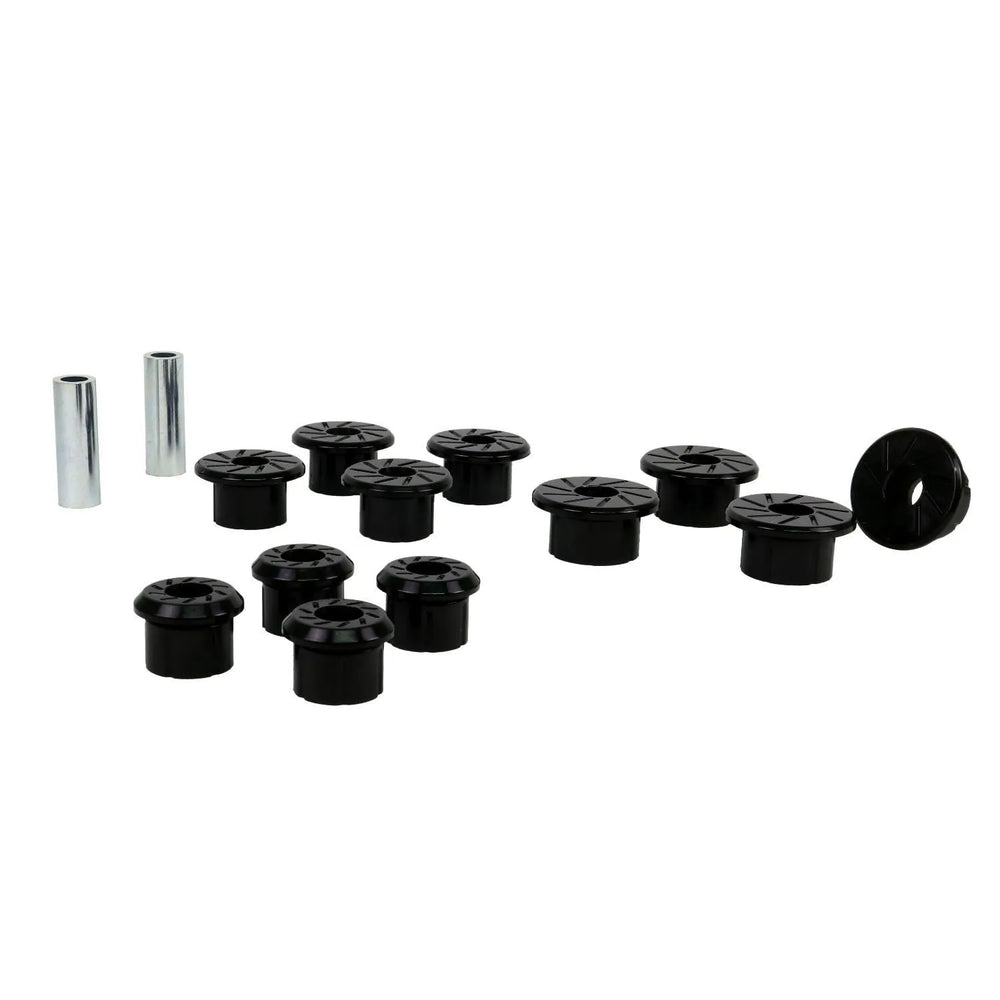 Nolathane REV161.0078 Leaf Spring and Shackle Bushing Kit - Rear; Fits Chevrolet