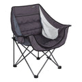 LIPPERT CAMPFIRE FOLDING CAMPING CHAIR DARK GREY