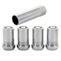 McGard Wheel Lock Nut Set - 4pk. (Tuner / Cone Seat) M14X1.5 / 22mm Hex / 1.648in. Length - Chrome
