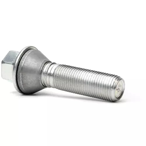 H&R Wheel Bolts 14 X 1.25 / Length 41mm / Tapered / Head 17mm - Silver - Set of 10