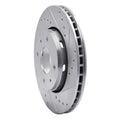 DFC 00-04 Volvo V40/S40 Front Right Drilled & Slotted Silver Brake Rotor