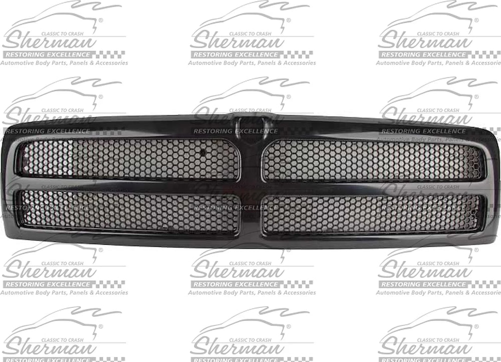 GRILLE MAT BLK OLD STYLE DODGE P/U R1500 9498; R2500/3500 9498