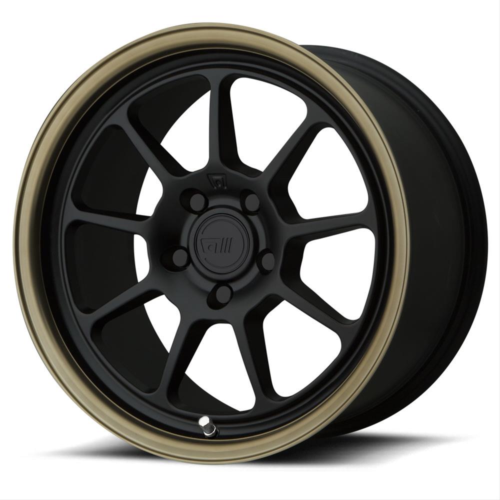 MR135 18X8.5 5X4.5 M-BLK BRZ-LP 15MM