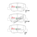 DBA 14-17 Mazda 3 SP Performance Rear Brake Pads