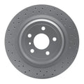 DFC 12-15 Mercedes-Benz ML550 Rear Drilled GeoSPEC Coated Rotor