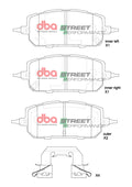DBA 2021+ Mazda MX30 SP Performance Front Brake Pads