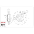 Brembo 2012 Ford B-Max 1.0 Ecoboost Front TY3 Sport Disc Rotor - 278X23