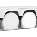 Covercraft Snap Ring Tire Saver - Vinyl White