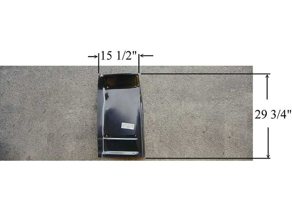 RH CAB FLOOR INNER SEC / C/K P/U 8802;BLAZR/TAH/YUK 9200;SUBURBN 9299(18.5 IN W x29.75 IN H)