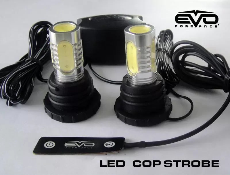 EVO FORMANCE LED COP HEADLIGHT STROBES BLUE