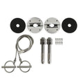 64-73 BILLET/SS HOOD PINS SET