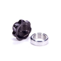 Filler Cap Black with Weld-In Alum Bung Large