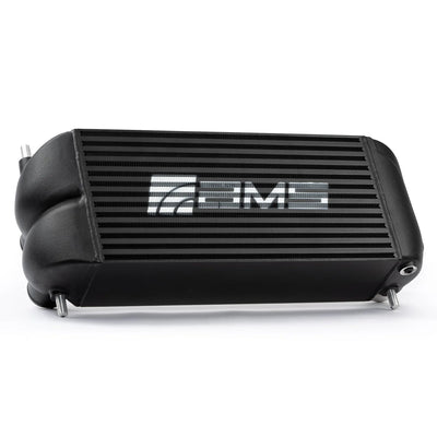 AMS Performance 2015+ Ford F-150 & Raptor 2.7L/3.5L EcoBoost Stock Loc. Intercooler (Black w/ Logo)