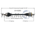NEW CV AXLE