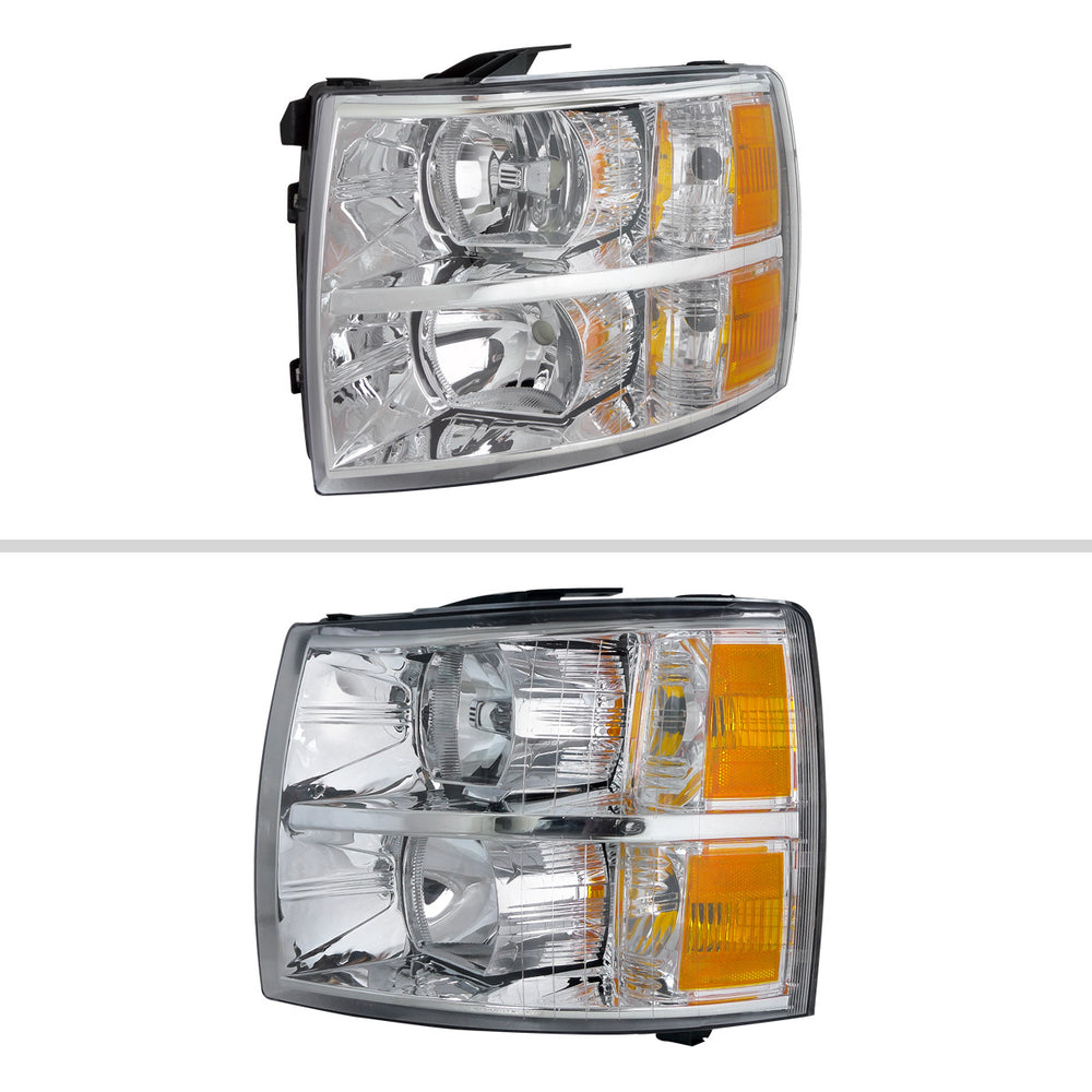 SPEC D TUNING chrome headlights