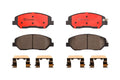 Brembo 07-08 Hyundai Entourage/13-18 Santa Fe Front Premium NAO Ceramic OE Equivalent Pad