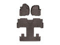 WeatherTech Cocoa Front and Rear Floorliners Fits -20-24 Ford Lincoln 471295-1-5