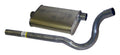 Muffler & Tailpipe Assembly 79-86 Jeep CJ-5, CJ-7 w/ 5.0L, 2.5L, 4.2L Engines Crown Automotive