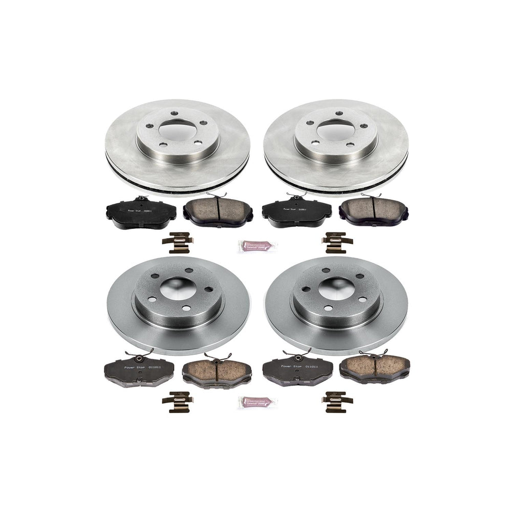 Power Stop 94-00 Ford Taurus Front & Rear Autospecialty Brake Kit