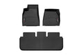 WeatherTech 2021+ Tesla Model S Front & Rear FloorLiner - Black