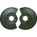 Disc Brake Dust Shield Front w/2-Bolt Caliper Black Pair 78-86 CJ5, CJ7 And CJ8 Scrambler OMIX