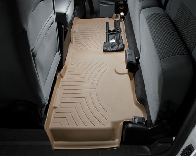 Tan Rear Floorliner Ford F-250 F-350 F-450 F-550 2011 - 2016 Fits Supercab only