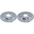Power Stop 22-24 Hyundai Sonata Front/Rear Drilled & Slotted Rotor (Pair)