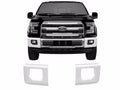 GLOSS WHITE BUMPER OVERLAY WITH FOG