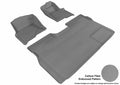 3D MAXpider 2009-2010 Ford F-150 Supercrew Kagu 1st & 2nd Row Floormats - Gray