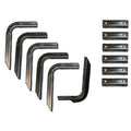 Lund 02-08 Dodge Ram 1500 Quad Cab EZ Running Board Mounting Bracket Kit - Brite