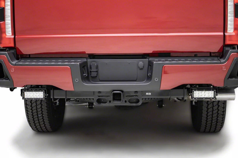 Rear Bumper Mounting Brackets ONLY Used to mount (2) 6 ZROADZ Dual Row LED Light Bars or Similar
