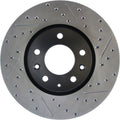 StopTech 06-09 Mazda 6 Slotted & Drilled Left Front Rotor