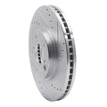 R1 99-07 Lexus ES300 Front Right Drilled & Slotted Silver Brake Rotor