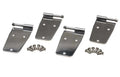 197693 JEEP WRANGLER HARDTOP DOOR HINGE SET W/O MIRROR HOLES (4 PIECES)