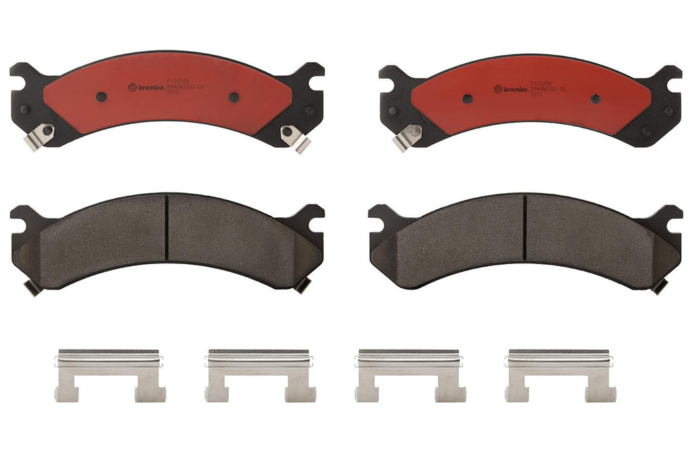 Brembo 00-05 Cadillac DeVille Premium NAO Ceramic OE Equivalent Pad - Front