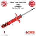 Pedders 04-06 Pontiac GTO Front Sports Ryder Strut suits w/OE Style Tab