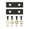 54IN SINGLE REAR DOOR GRATE STEPS RUNNING BOARDS TEXTURED BLACK