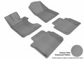 3D MAXpider 2013-2019 Lexus GS/GS Hybrid Kagu 1st & 2nd Row Floormats - Gray