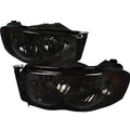 CRYSTAL HOUSING HEADLIGHTS SMOKE