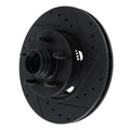 R1 06-12 Ford Ranger (Mexico) Front Right Drilled & Slotted Black Brake Rotor