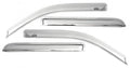 0714 EDGE 0715 LINCOLN MKX CHROME VENTVISOR 4PC CHROME