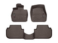 WeatherTech Cocoa Front and Rear Floorliners Fits -25-26 BMW 471601-1-2