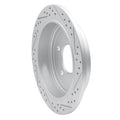 DFC 97-04 Ford F-150 4WD Rear Left Drilled & Slotted Geoperformance Rotor