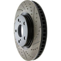 StopTech 07-09 Lexus ES 250/ES 300/ ES330/ES350 SportStop Slotted & Drilled Left Front Rotor