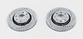Power Stop 04-11 Chevrolet Aveo Front Evolution Drilled & Slotted Rotors - Pair