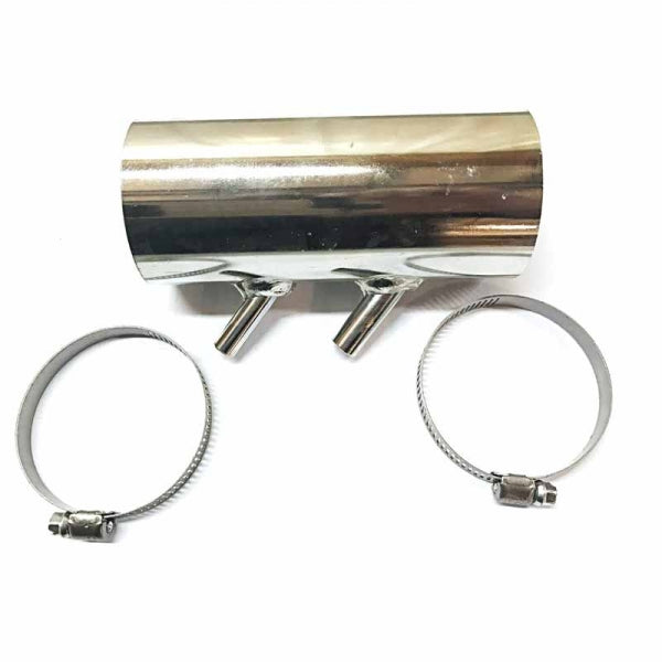 KIT includes two heavy duty hose clamps one double-tee adapter 2001-2004 GM2500 3500