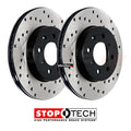 StopTech Drilled Sport Brake Rotor